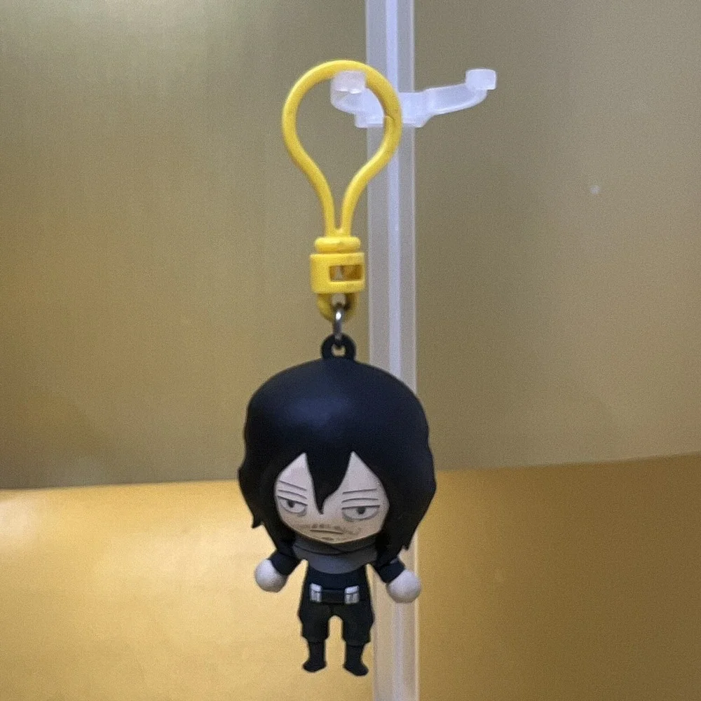 My Hero Academia Shota Aizawa Keychain Bag Clip Anime Figure Hanger Charm